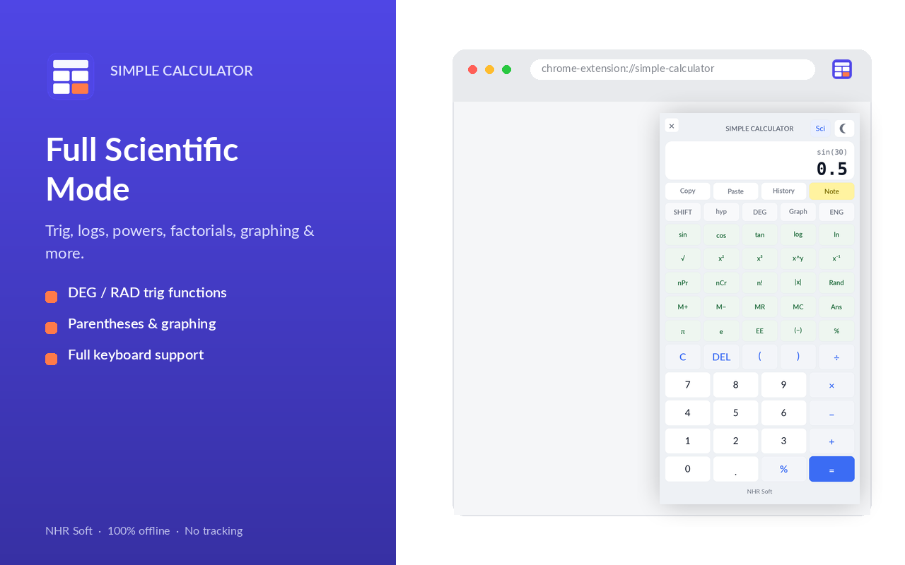 Simple Calculator screenshot 2
