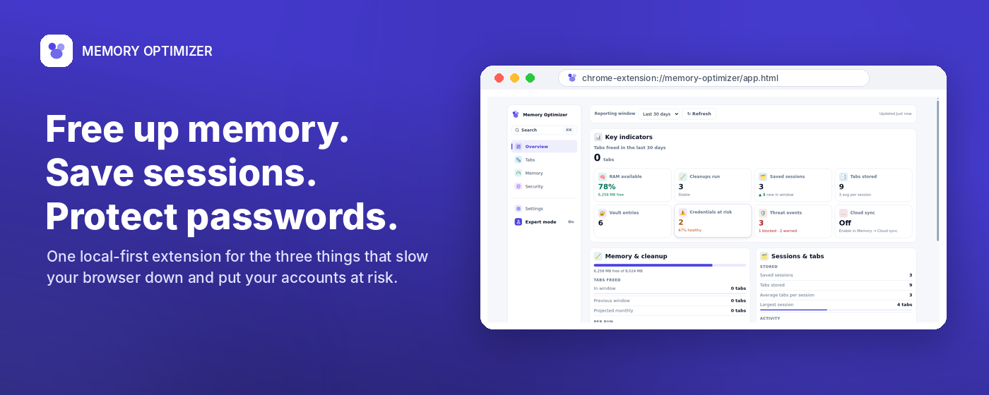 Memory Optimizer visual