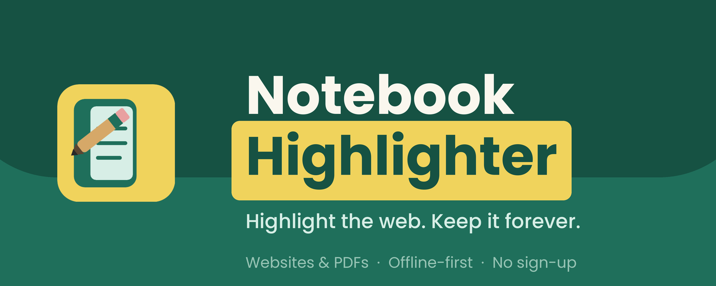 Notebook Highlighter visual